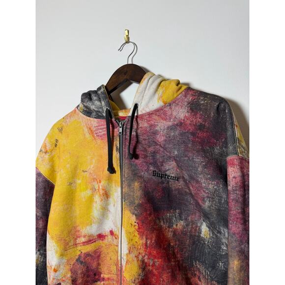 supreme fire zip up hooded sweatshirt - Picture 2 of 6